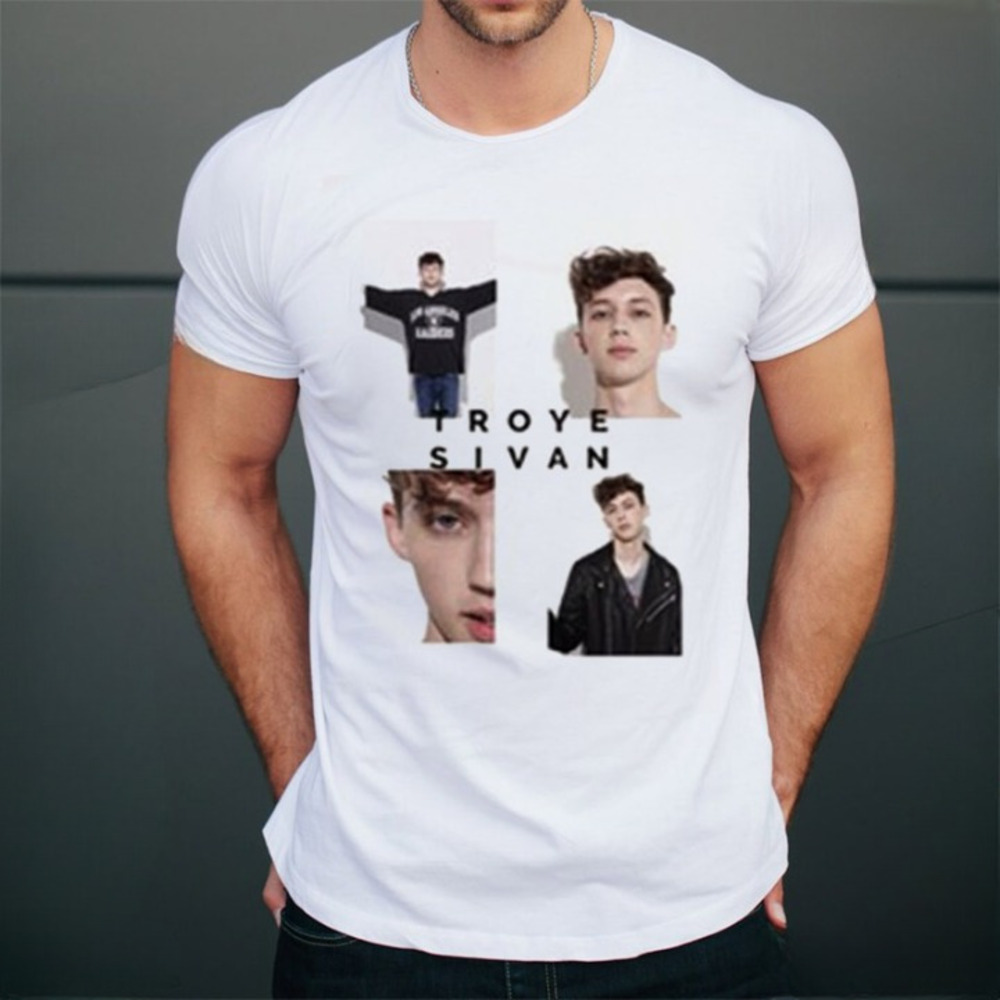 Troye Sivan Fashionable T-Shirt Troye Sivan Portrait T-shirt